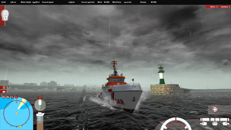 模拟航船：海上搜救